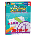 Shell Education 180 Days of Math Book, Grade 2 50805